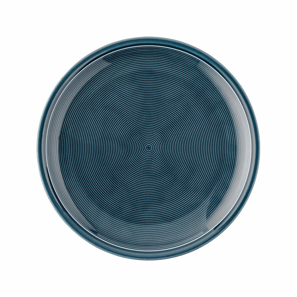 Thomas Trend Colour Speiseteller, flacher Teller, Porzellan, Night Blue, 28 cm, 11400-401920-10229