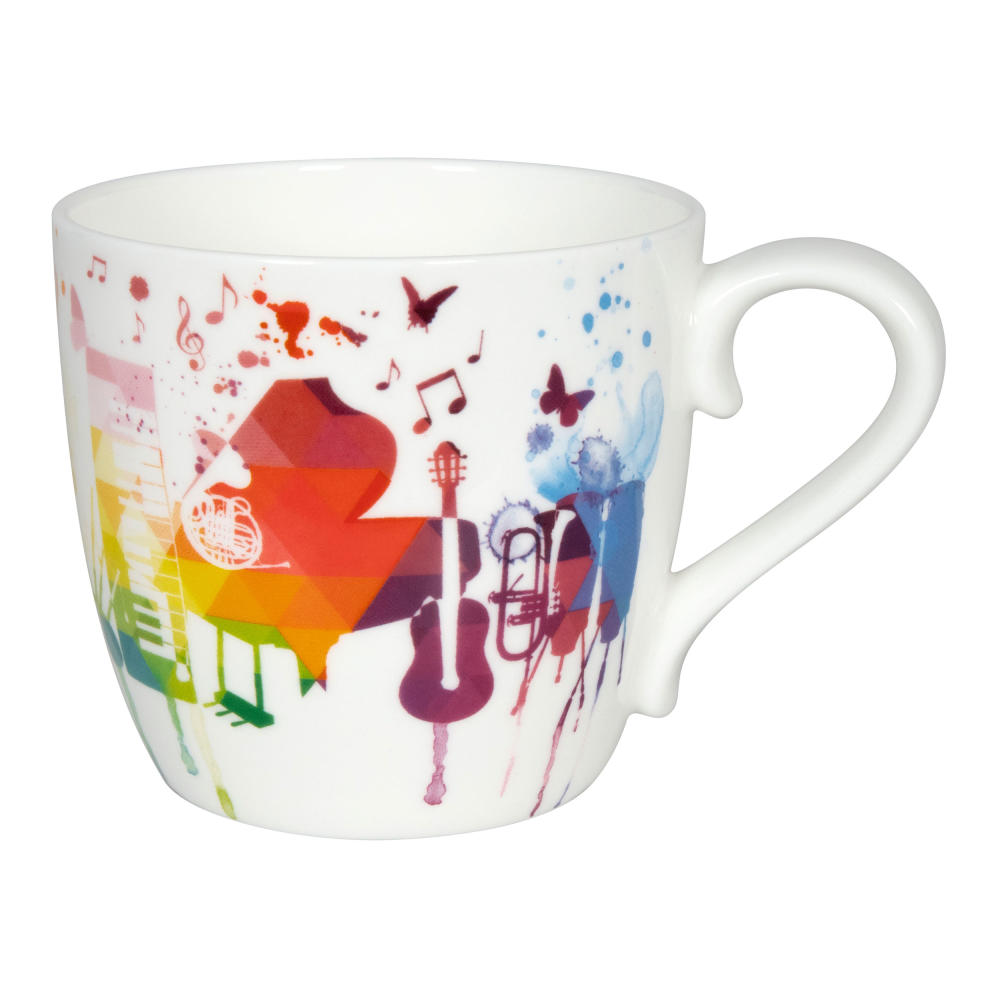 Könitz Mug On Colour Orchestra, Coffee Mug, Cup, Coffee Cup, Bone China, 425 ml, 11 2 057 2646