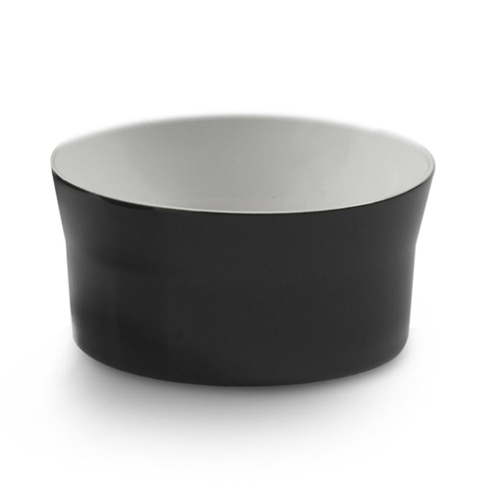 Authentics Piu Bowl 14, Porcelain Bowl, Black, 300 ml, Ø 14 cm, 2814126