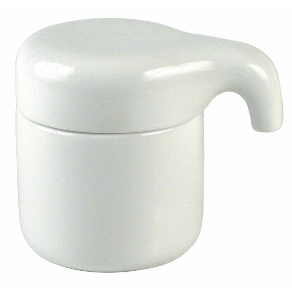 Authentics Paon Deckeldose Klein, Dose, Porzellan, Höhe 10.1 cm, Weiß, 20008