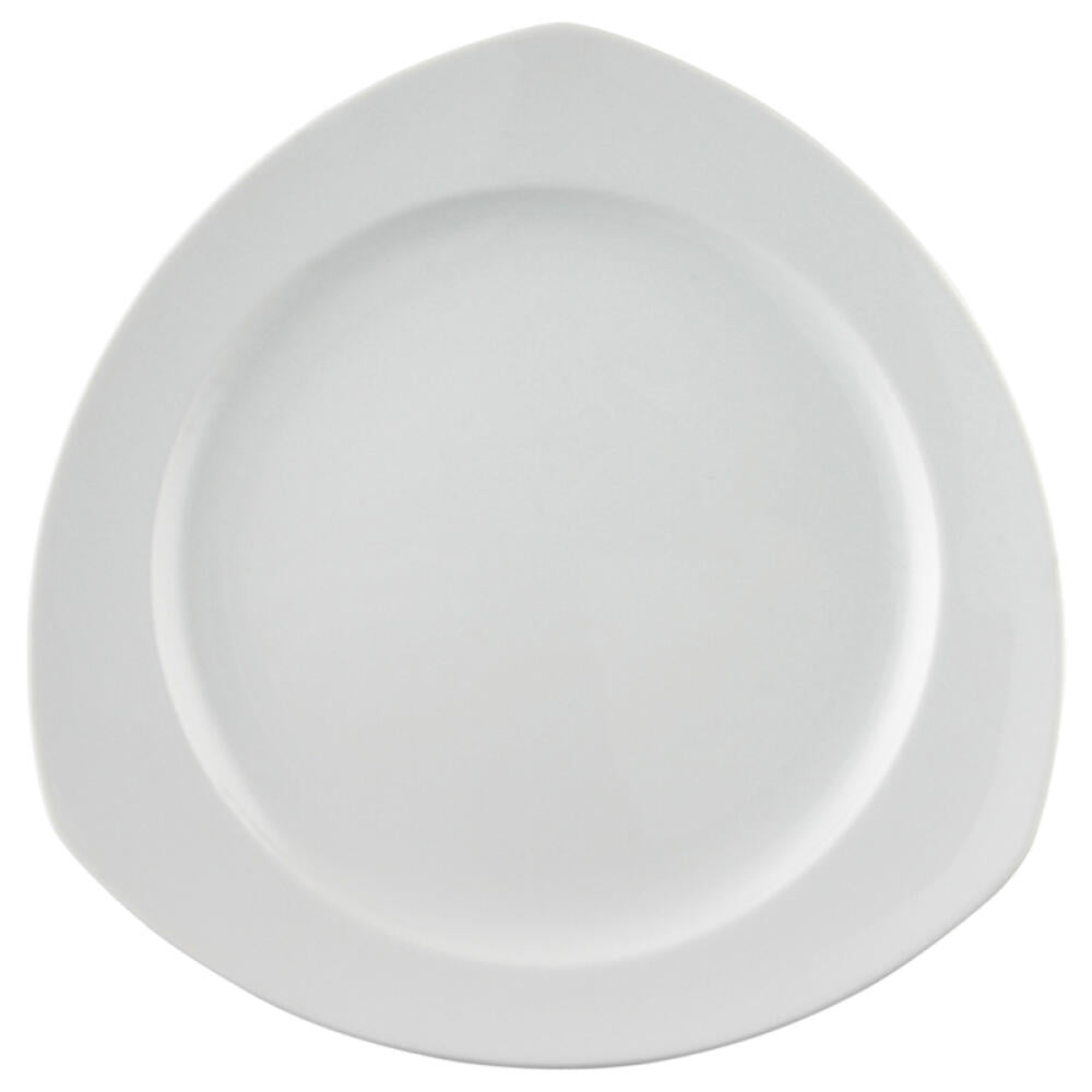 Thomas Vario Pure Speiseteller, Grillteller, Teller, Eckig, Porzellan, Weiß, Spülmaschinenfest, 27 cm, 16227