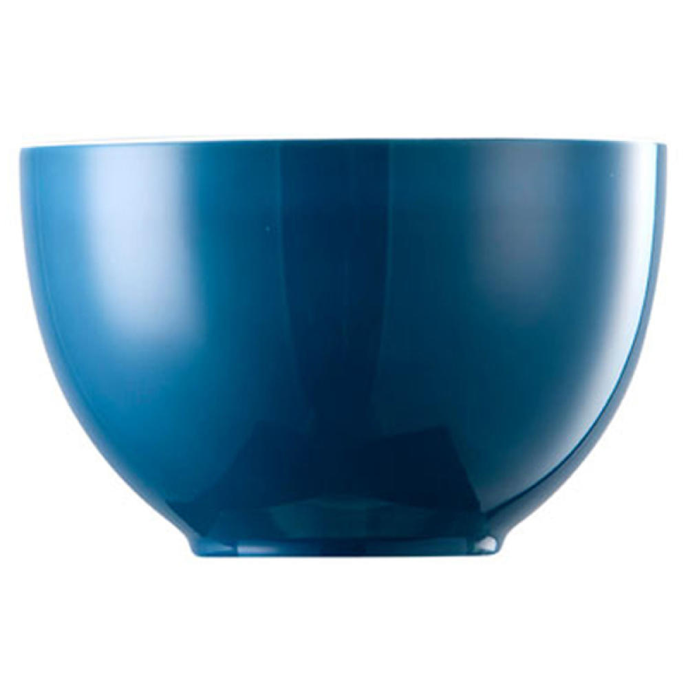 Thomas Sunny Day Müslischale, Schälchen, Porzellan, Petrol Blue / Blau, Spülmaschinenfest, 12 cm, 15456