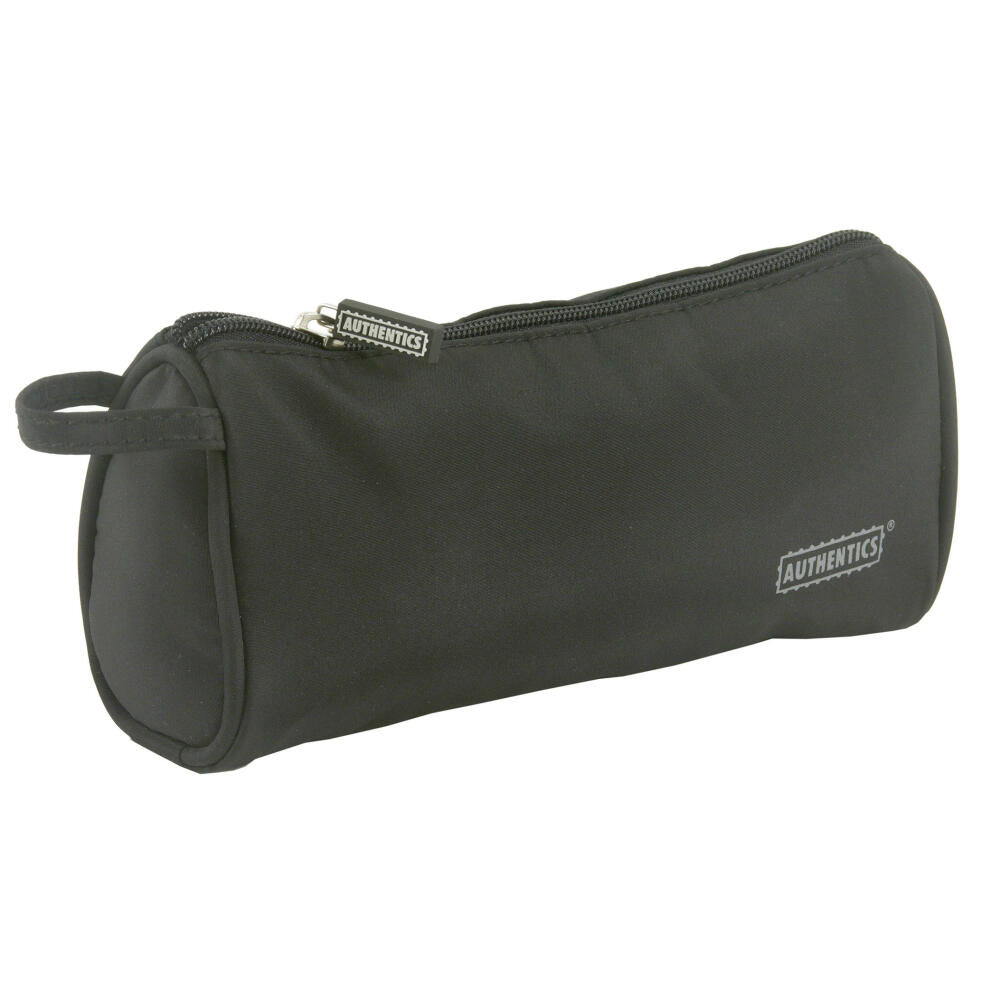 Authentics In Case Cosmetic Bag Slim, Microfiber, Black, Inner Lining Nylon Black, 21X10x7 cm, 6030226
