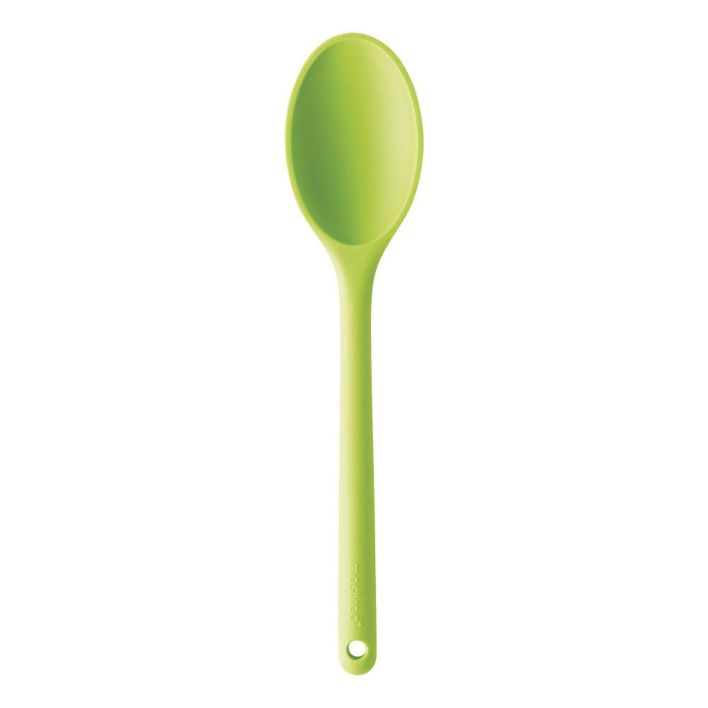 Mastrad Silicone Cooking Spoon, Kitchen Spoon, Spoon, Kitchen Utensil, Green, F10618