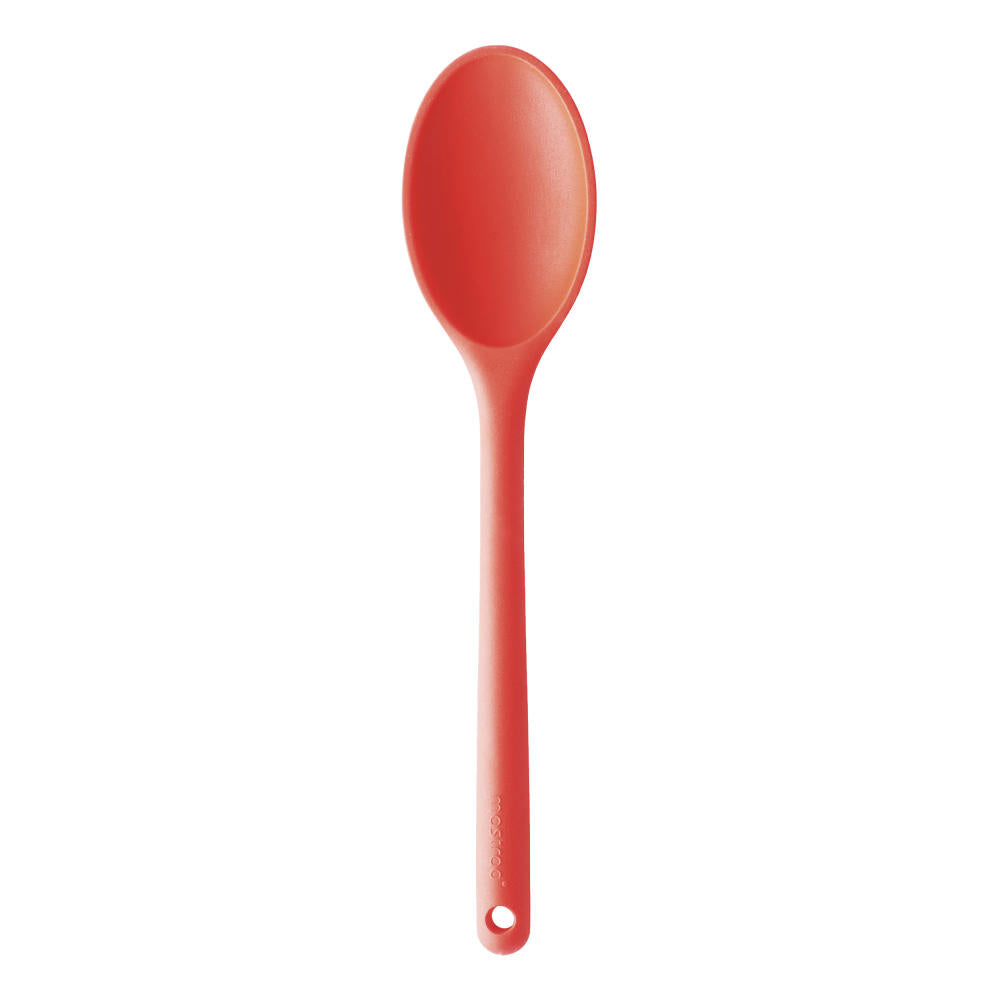 Mastrad Silicone Cooking Spoon, Kitchen Spoon, Spoon, Kitchen Utensil, Red, F10615