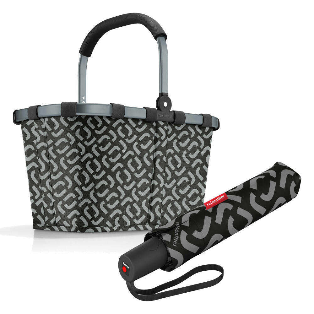 reisenthel carrybag frame mit umbrella pocket duomatic Set