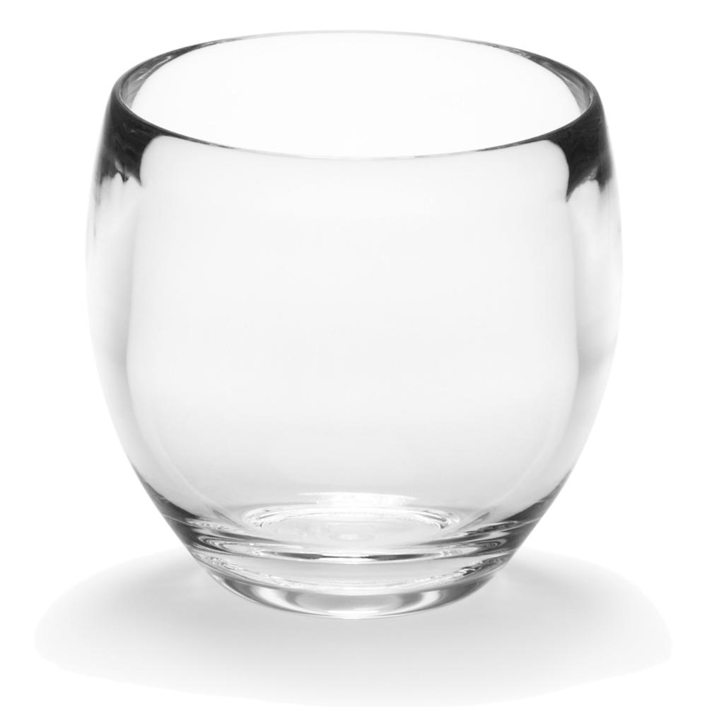 Umbra Droplet Mug, Bathroom Accessory, Toothbrush Cup, Toothbrush Holder, Clear, 020161-165