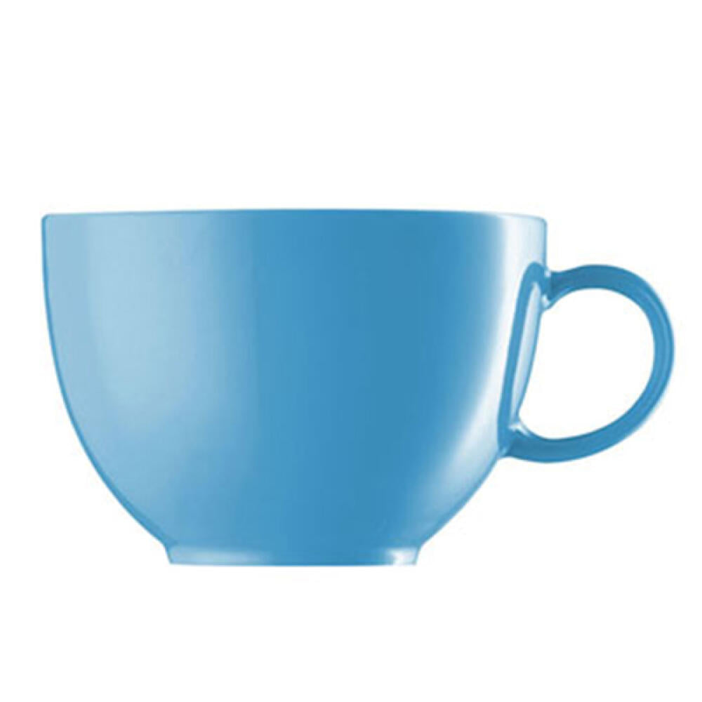 Thomas Sunny Day Teetasse, Obertasse, Porzellan, Waterblue / Blau, Spülmaschinenfest, 200 ml, 14642