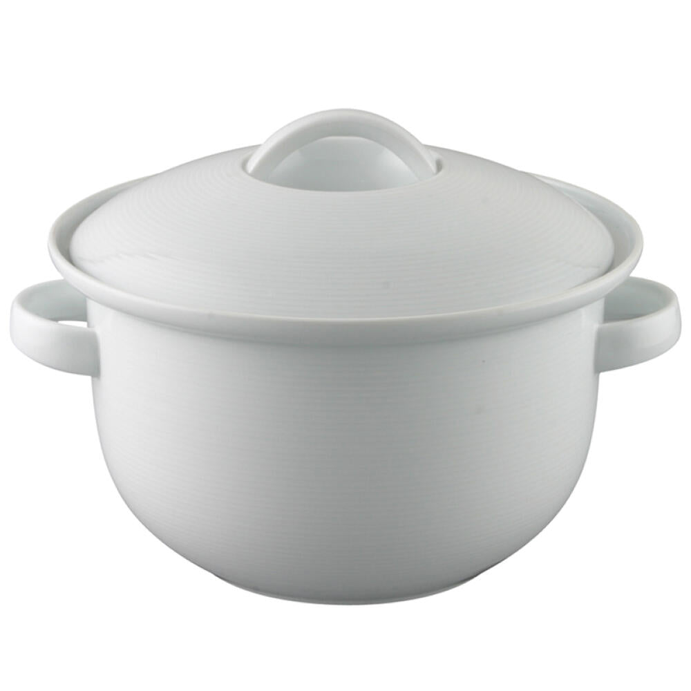 Thomas Trend Terrine mit Deckel, Suppenterrine, Porzellan, Weiß, Spülmaschinenfest, 3.1 L, 11020