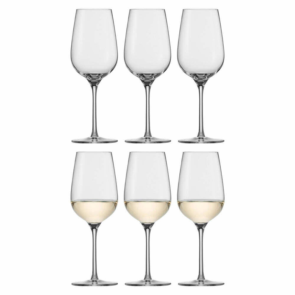Eisch Weissweinglas 6er Set Vinezza, Weingläser, Kristallglas, 360 ml, 25507030