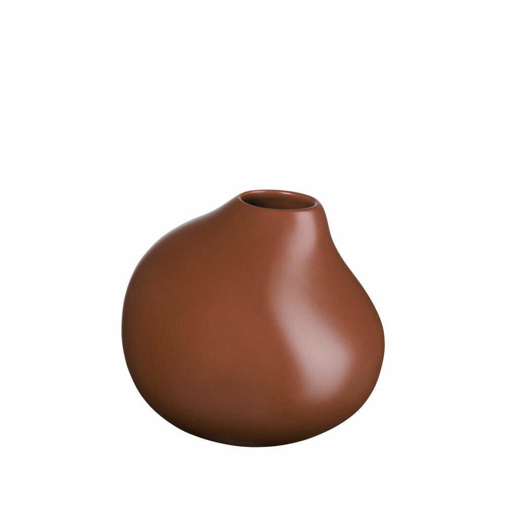 ASA Selection calabash Vase Pecan, flower vase, decorative vase, stoneware, brown, H 16 cm, 9268153