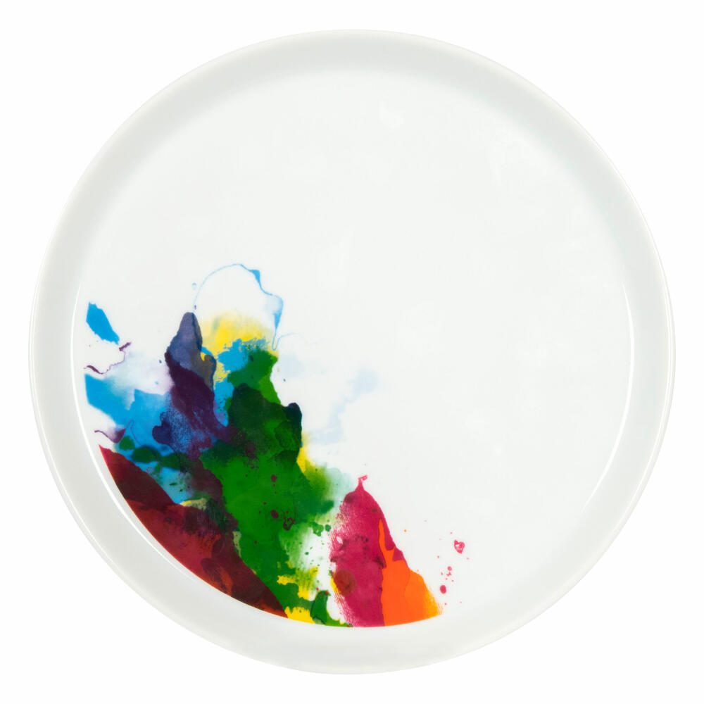 Könitz Teller Coup On Colour Flow, Essteller, Speiseteller, Porzellan, Bunt, 20 cm, 11 4 20A 1694