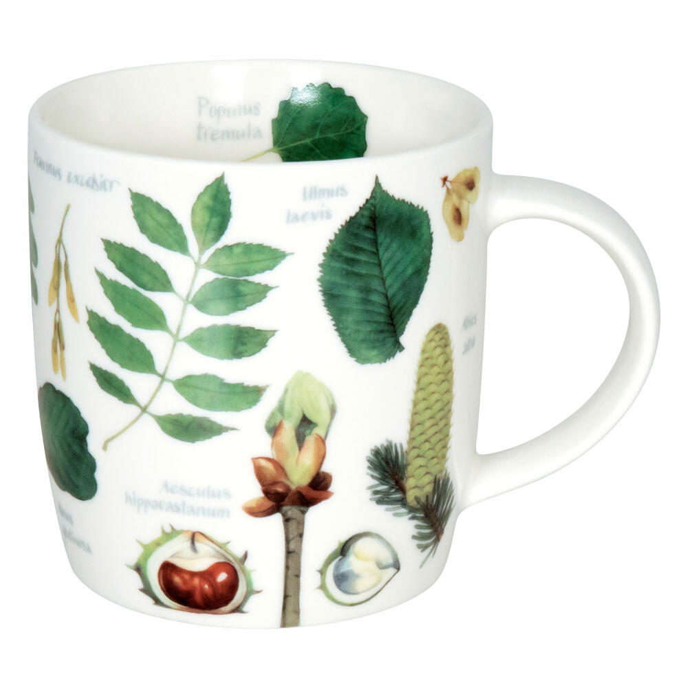 Könitz Becher Natures Diversity - Trees, Tasse, Kaffeebecher, New Bone China, Bunt, 350 ml, 11 7 275 2679