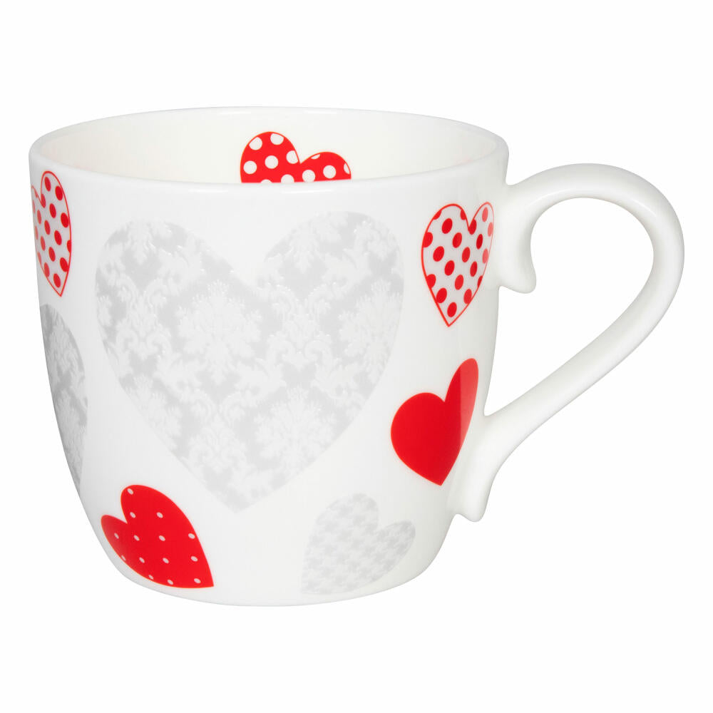 Könitz Mug Feel the Love, Cup, Coffee Mug, Bone China, Colorful, 450 ml, 11 2 057 2702