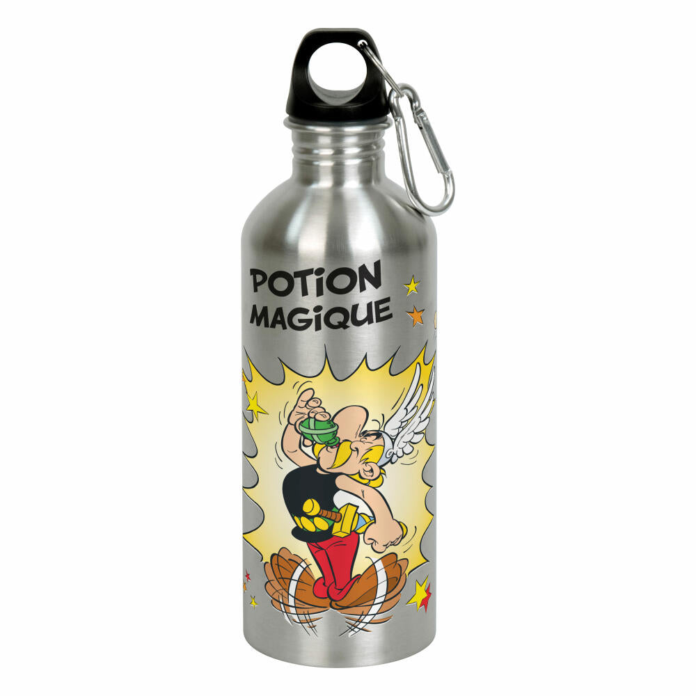 Könitz Flasche Cool Bottle - Potion Magique, Thermoflasche, Outdoorflasche, Doppelwandig mit Verschluss, Edelstahl, Silbern, 600 ml, 11 9 244 2385