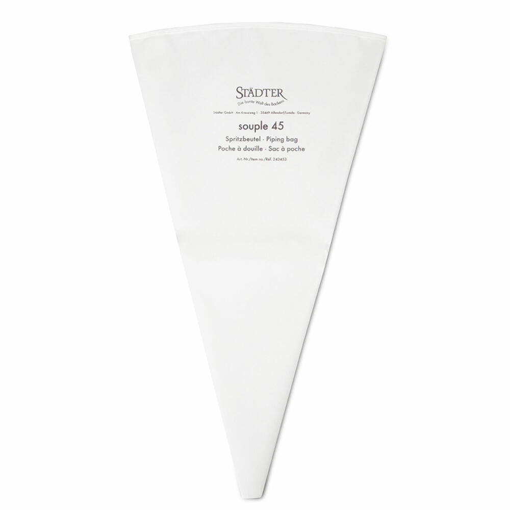 Städter professional piping bag Souple 45, piping bag, baking accessories, decoration, nylon fabric, 45 cm, 243453