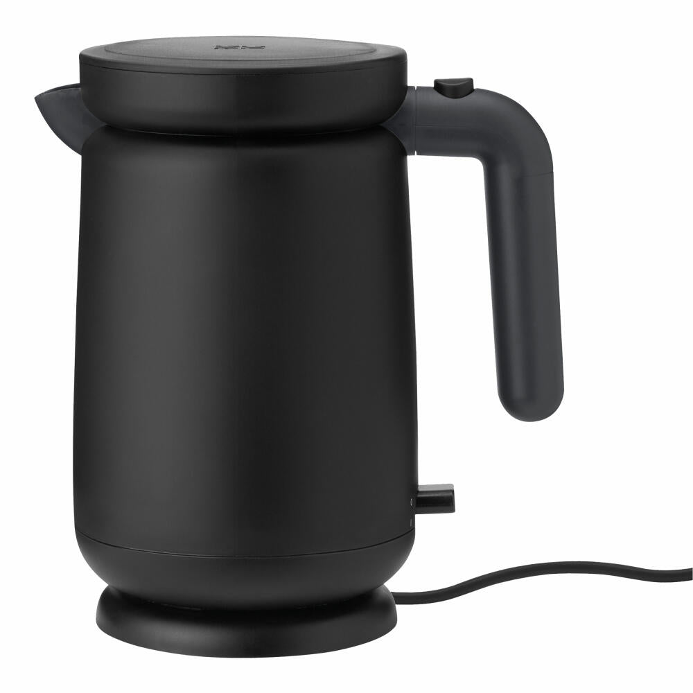 Rig-Tig FOODIE Kettle Black, Water Cooker, Water Maker, Plastic, Stainless Steel, Black, 1 L, Z00602-1
