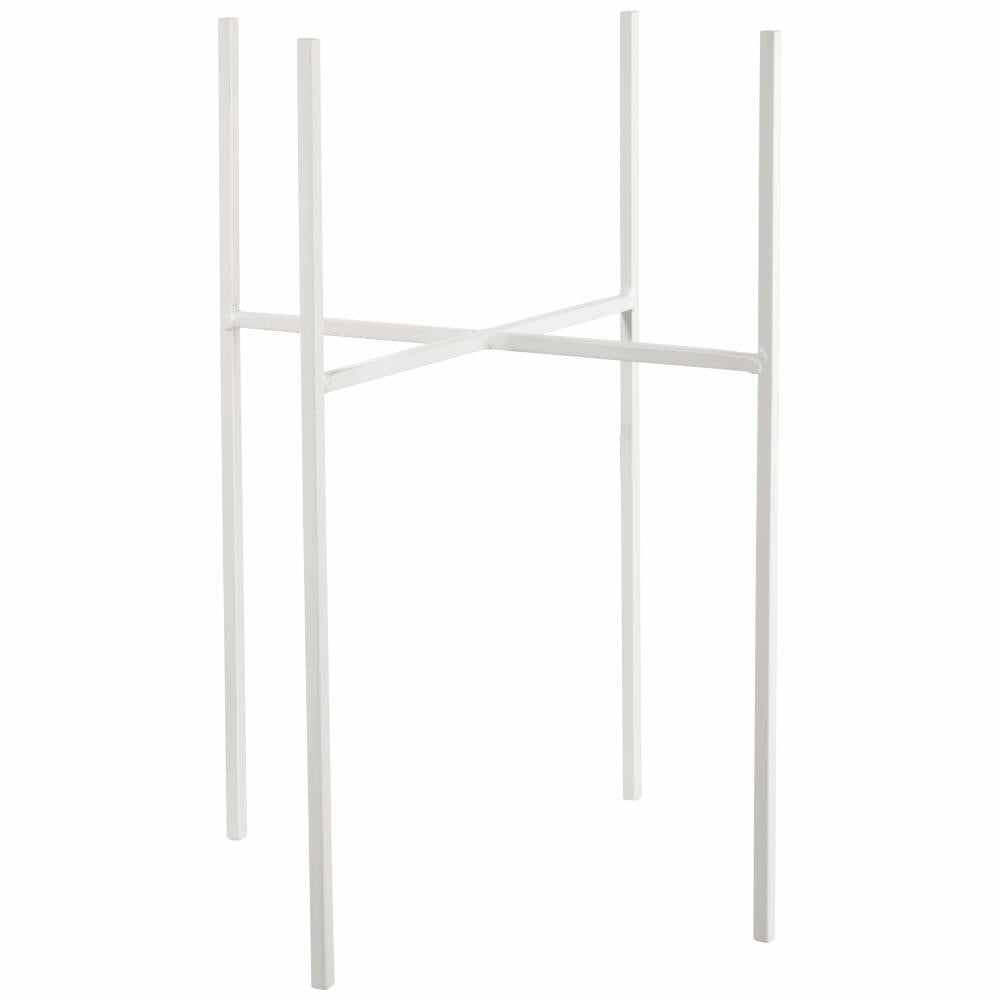 ASA Selection haruko Metallgestell, Metall Gestell, Ständer, für Vasen, Übertöpfe, Weiß, H 40.5 cm, 99083950