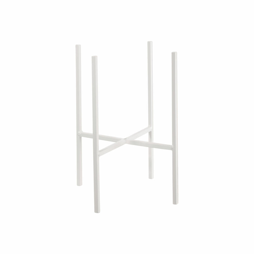 ASA Selection haruko metal frame, metal frame, stand, for vases, plant pots, white, H 26.2 cm, 99081950