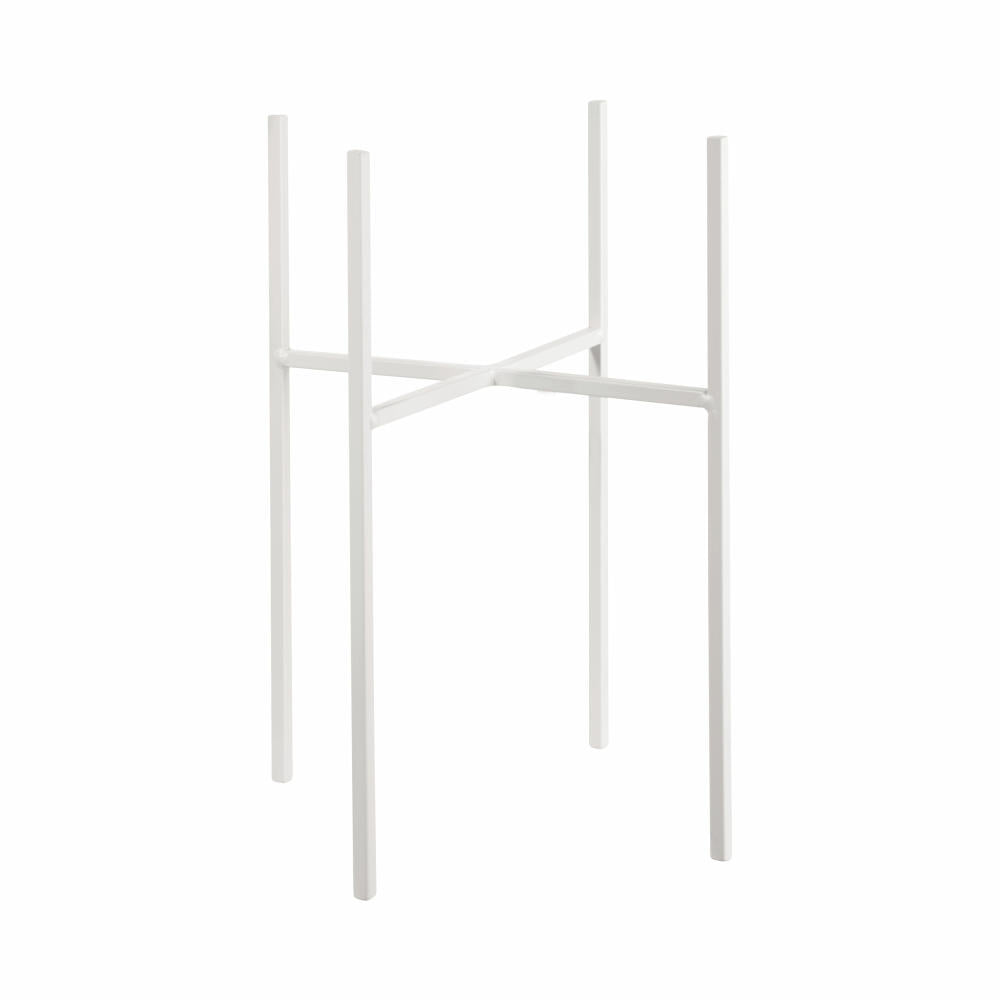ASA Selection haruko metal frame, metal frame, stand, for vases, plant pots, white, H 32.1 cm, 99082950