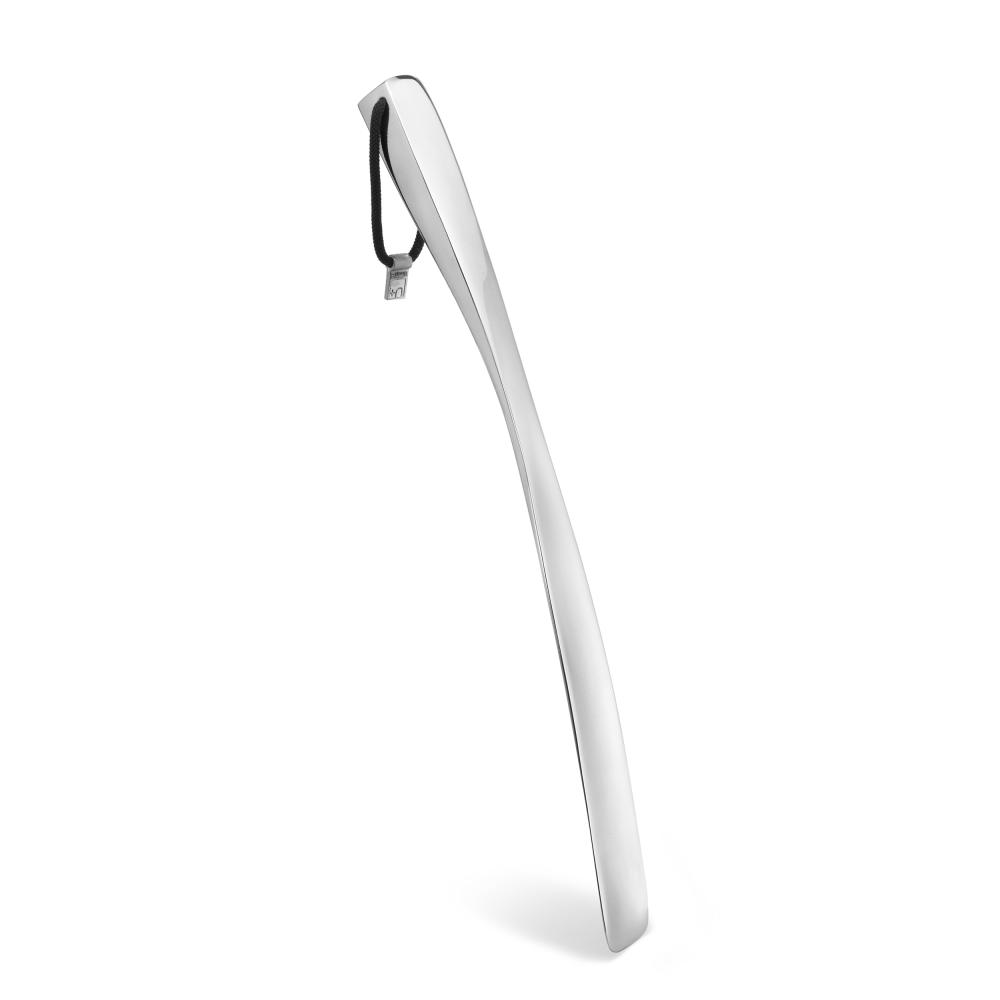Umbra Accessories Slip Schuhanzieher, Schuhlöffel, Anziehhilfe, mit Band zum Aufhängen, Aluminiumguss, Aluminium, 377100008