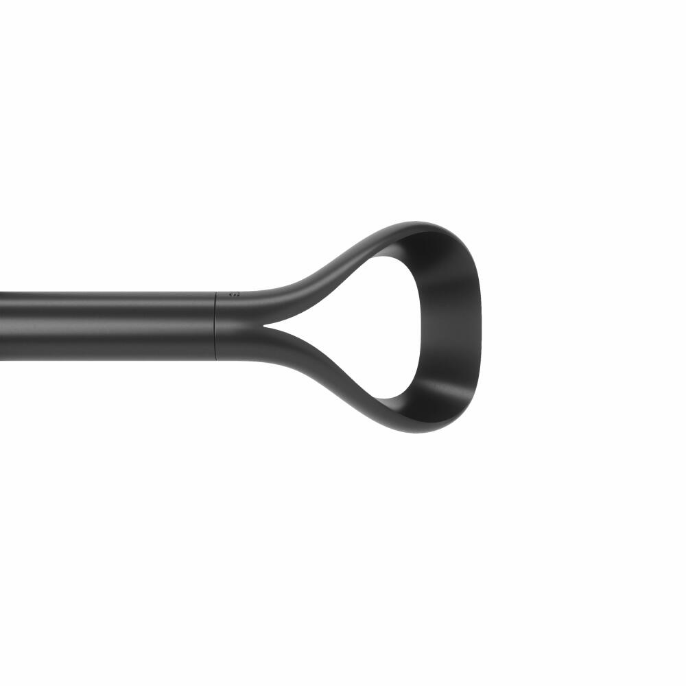 Umbra extendable curtain rod Loop, curtain rod, steel, black matt, 107-306 cm, 1020375-038