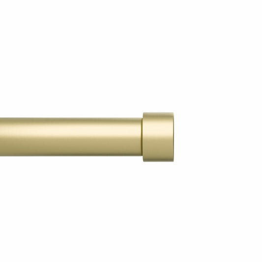 Umbra Teleskop-Gardinenstange Cappa, Vorhangstange, Stahl, Gold, 305 - 457 cm, 1021411-240