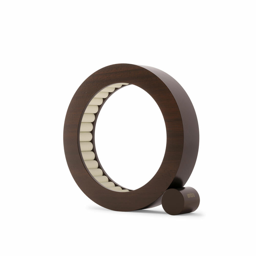 Umbra Jewelry Organizer Ferris, Ring Storage, Ash Wood, Walnut, 19 cm, 1021415-656