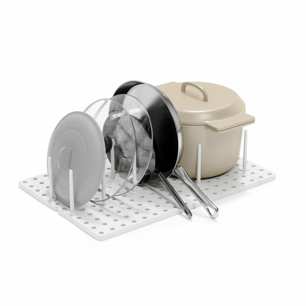 Umbra Drawer Organizer Peggy Set of 2, Insert, Plastic, White, 1004318-660