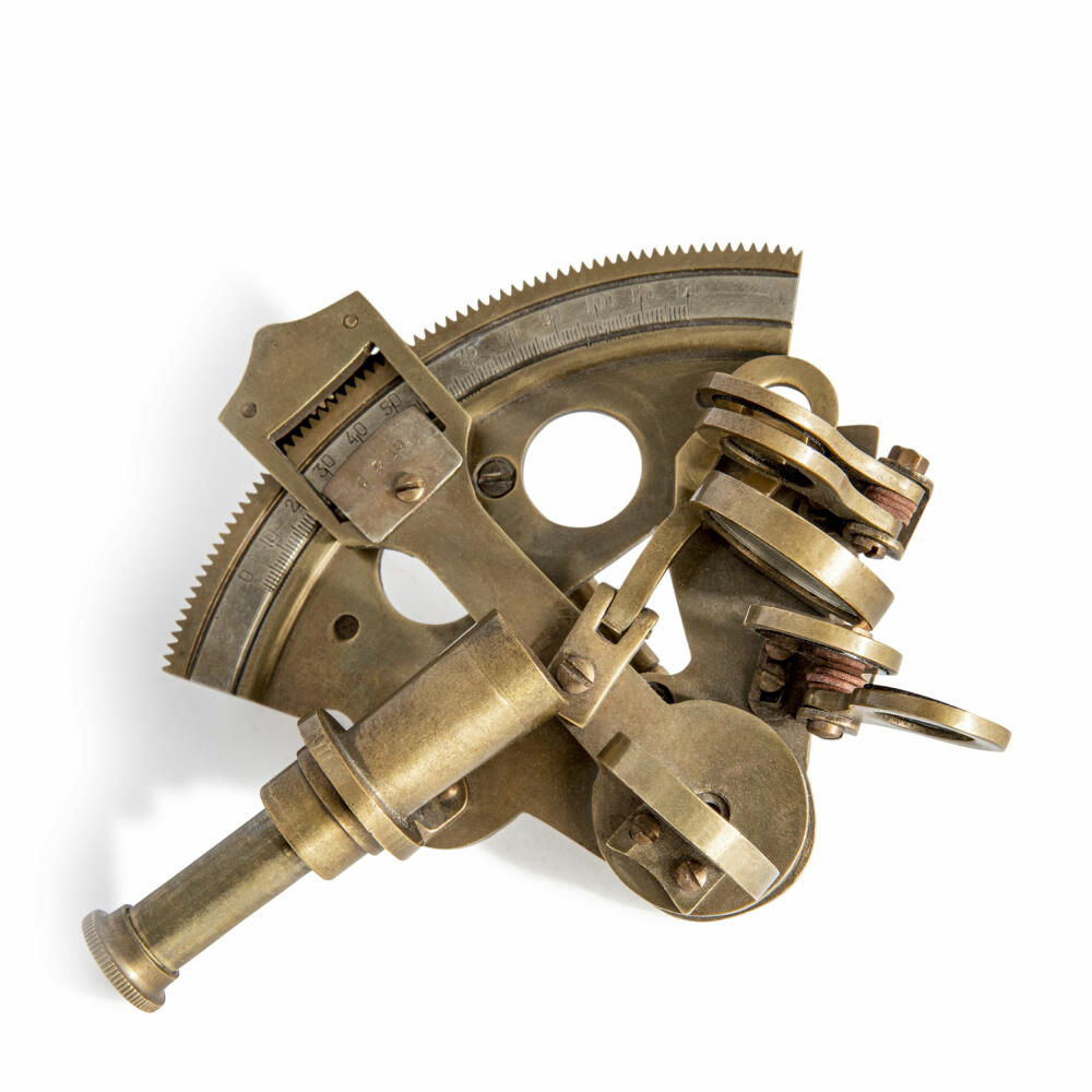 Authentic Models Taschen-Sextant Bronze, Schreibtischdeko, Metall, KA030