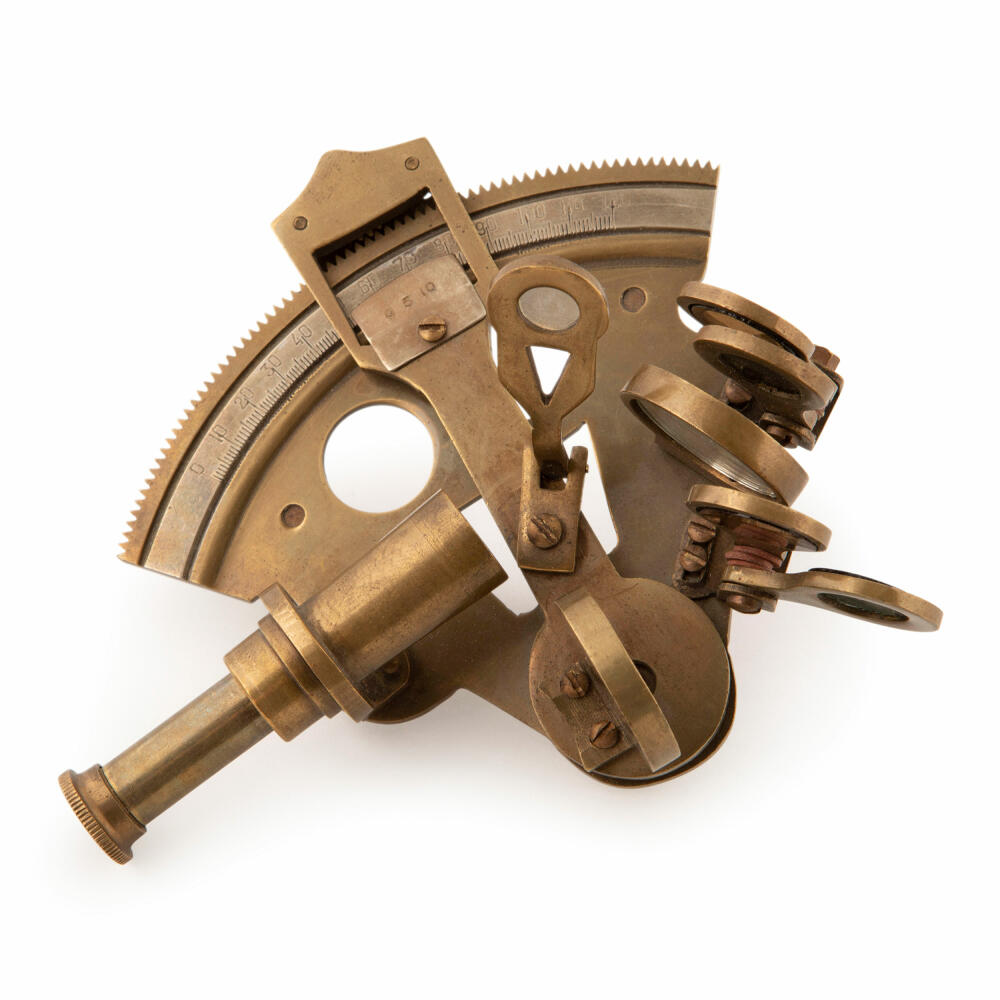 Authentic Models Taschen-Sextant Bronze, Schreibtischdeko, Metall, KA030
