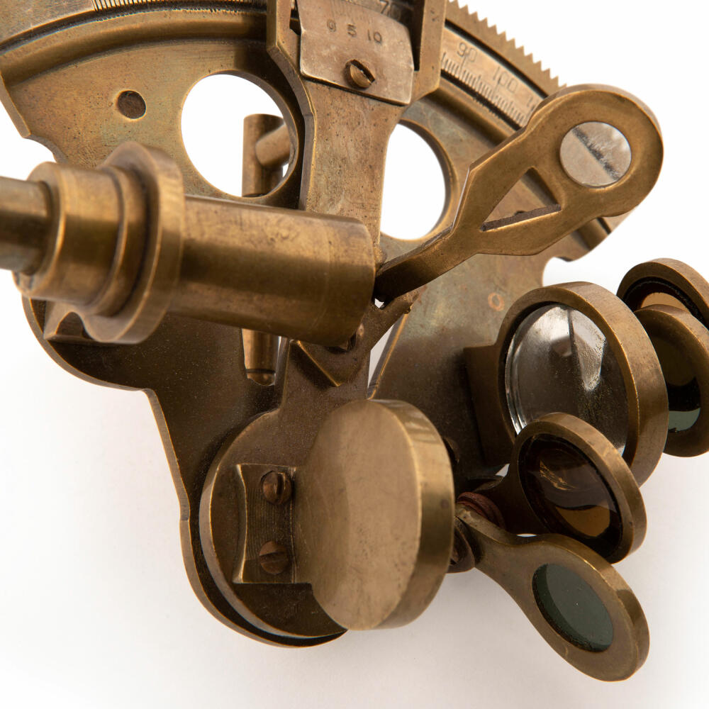 Authentic Models Taschen-Sextant Bronze, Schreibtischdeko, Metall, KA030