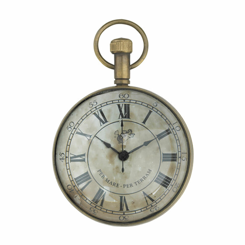 Authentic Models Taschenuhr Eye of Time, Deko-Objekt, Messing, Glas, SC050