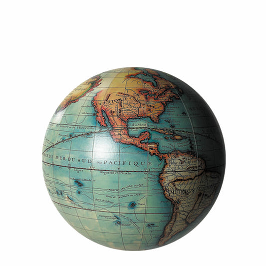 Authentic Models Globus Vaugondy Sphere Color 14 cm, Weltkugel, Kunststoff, Papier, GL213