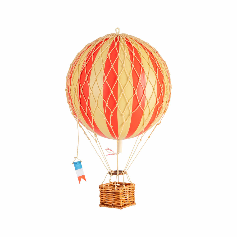 Authentic Models Hängedekoration Travels Light True Red, Ballon, Kunststoff, Papier, AP161R