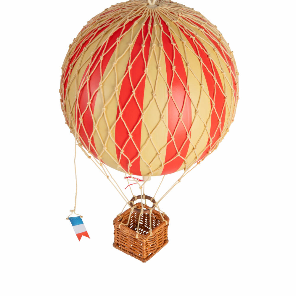 Authentic Models Hängedekoration Travels Light True Red, Ballon, Kunststoff, Papier, AP161R