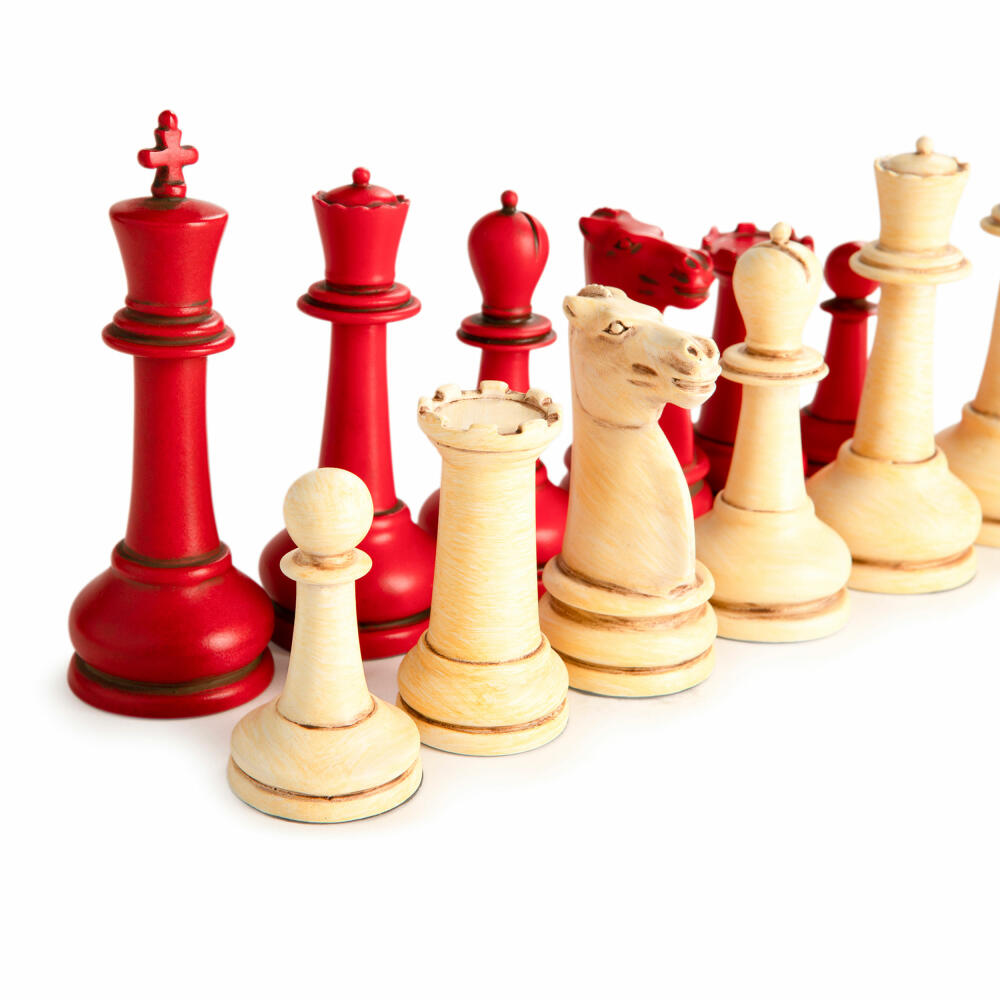 Authentic Models Schach Classic Staunton Chess Set, Schachspiel, Spielsteine, Resin, GR021