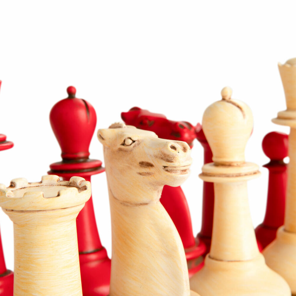 Authentic Models Schach Classic Staunton Chess Set, Schachspiel, Spielsteine, Resin, GR021