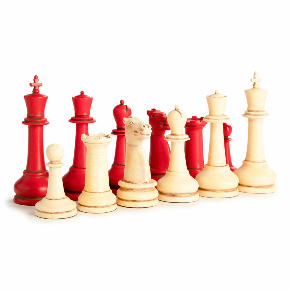 Authentic Models Schach Classic Staunton Chess Set, Schachspiel, Spielsteine, Resin, GR021