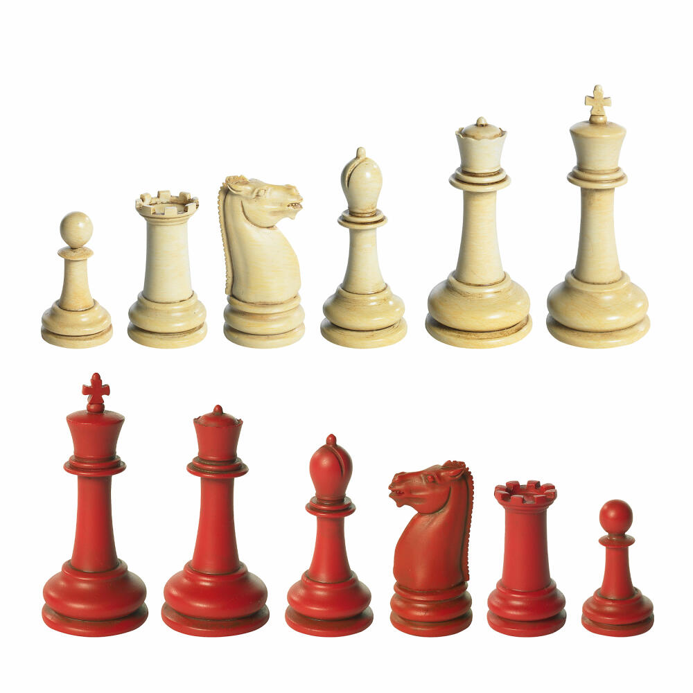 Authentic Models Schach Classic Staunton Chess Set, Schachspiel, Spielsteine, Resin, GR021