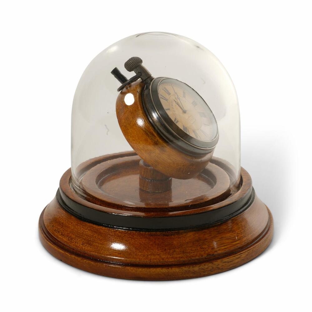 Authentic Models Tischuhr Victorian Dome Watch, Deko-Uhr mit Glocke, Messing, Glas, SC054