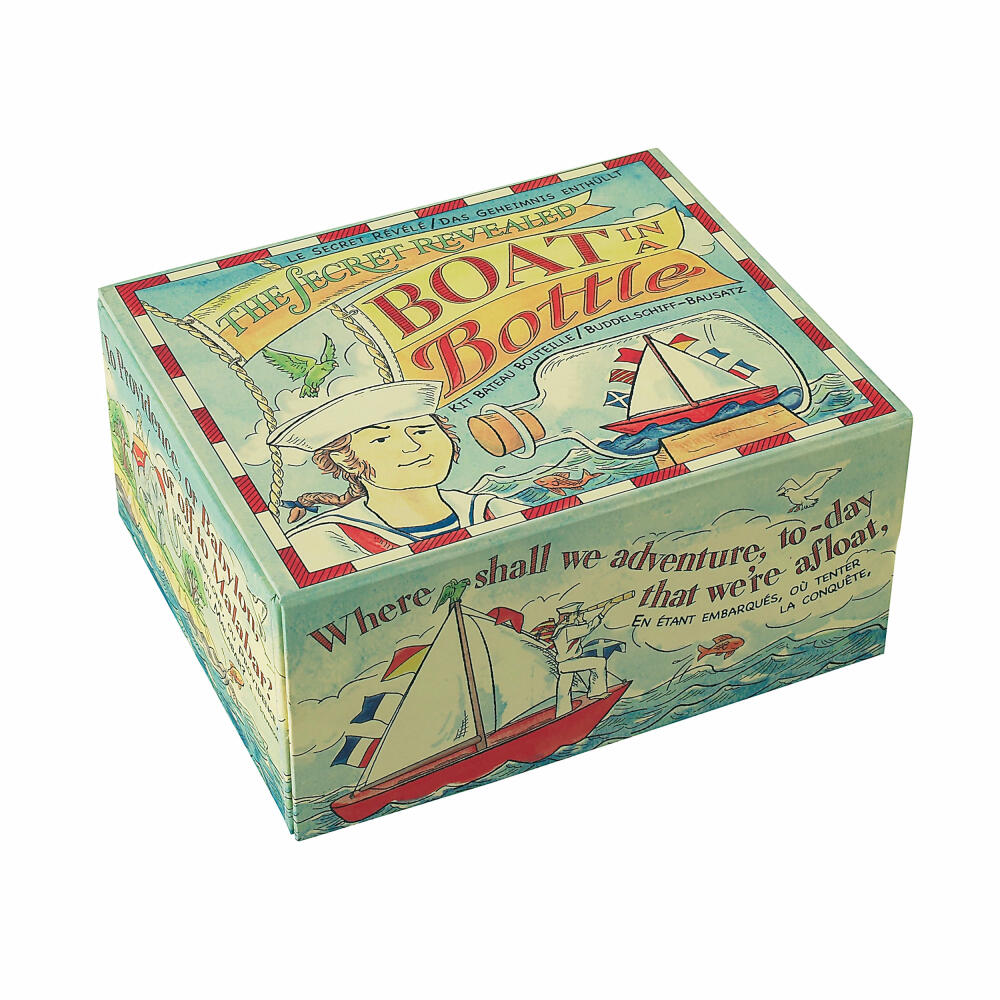 Authentic Models Geschenkset Boat in a Bottle Kit, Flaschenboot, Materialmix, MS022A