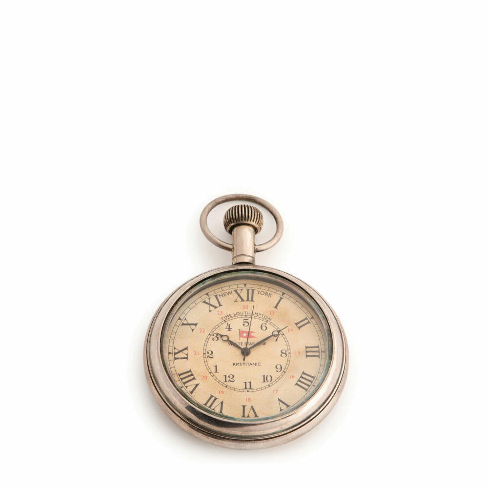 Authentic Models Taschenuhr Savoy Pocket Watch, Deko-Objekt, Messing, Glas, SC057