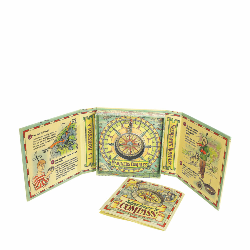 Authentic Models Geschenkset Seemanns-Kompass, Entdecker-Set, Materialmix, MS013A