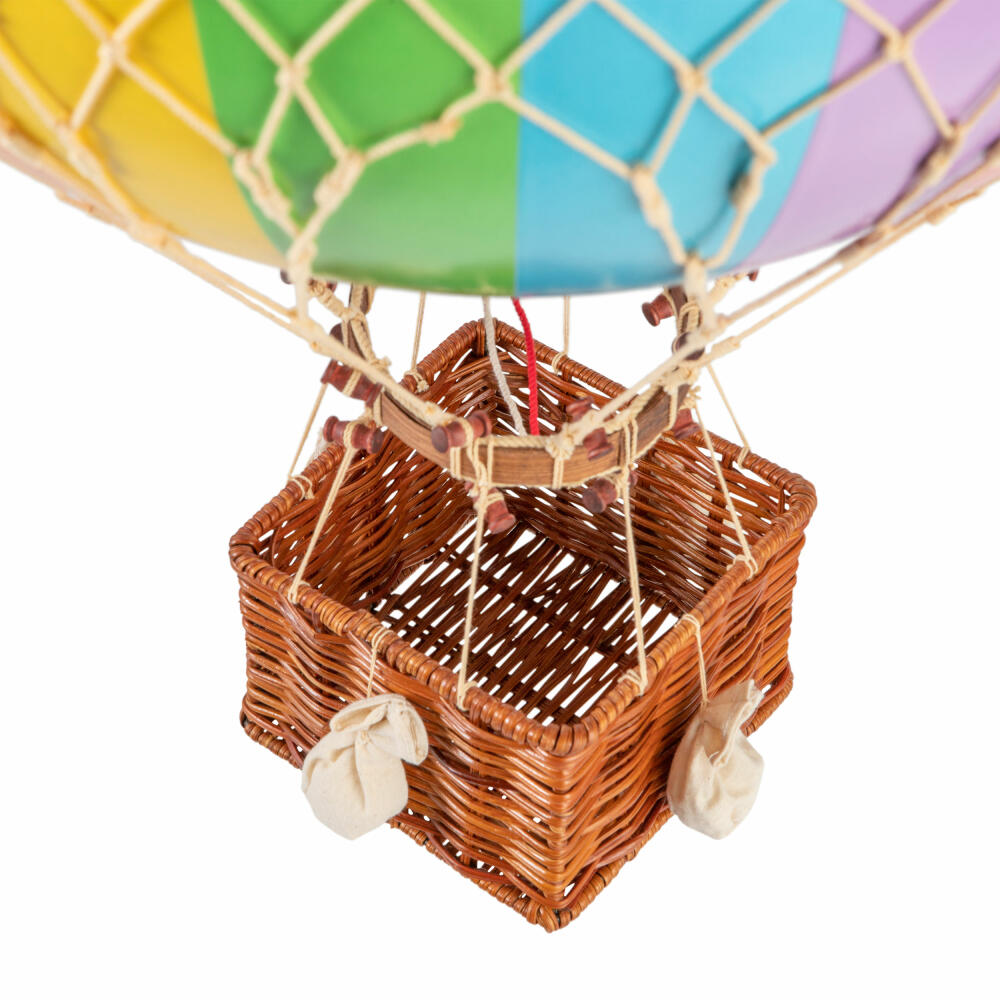Authentic Models Hängedekoration Jules Verne Rainbow, Ballon, Kunststoff / Papier, AP168E