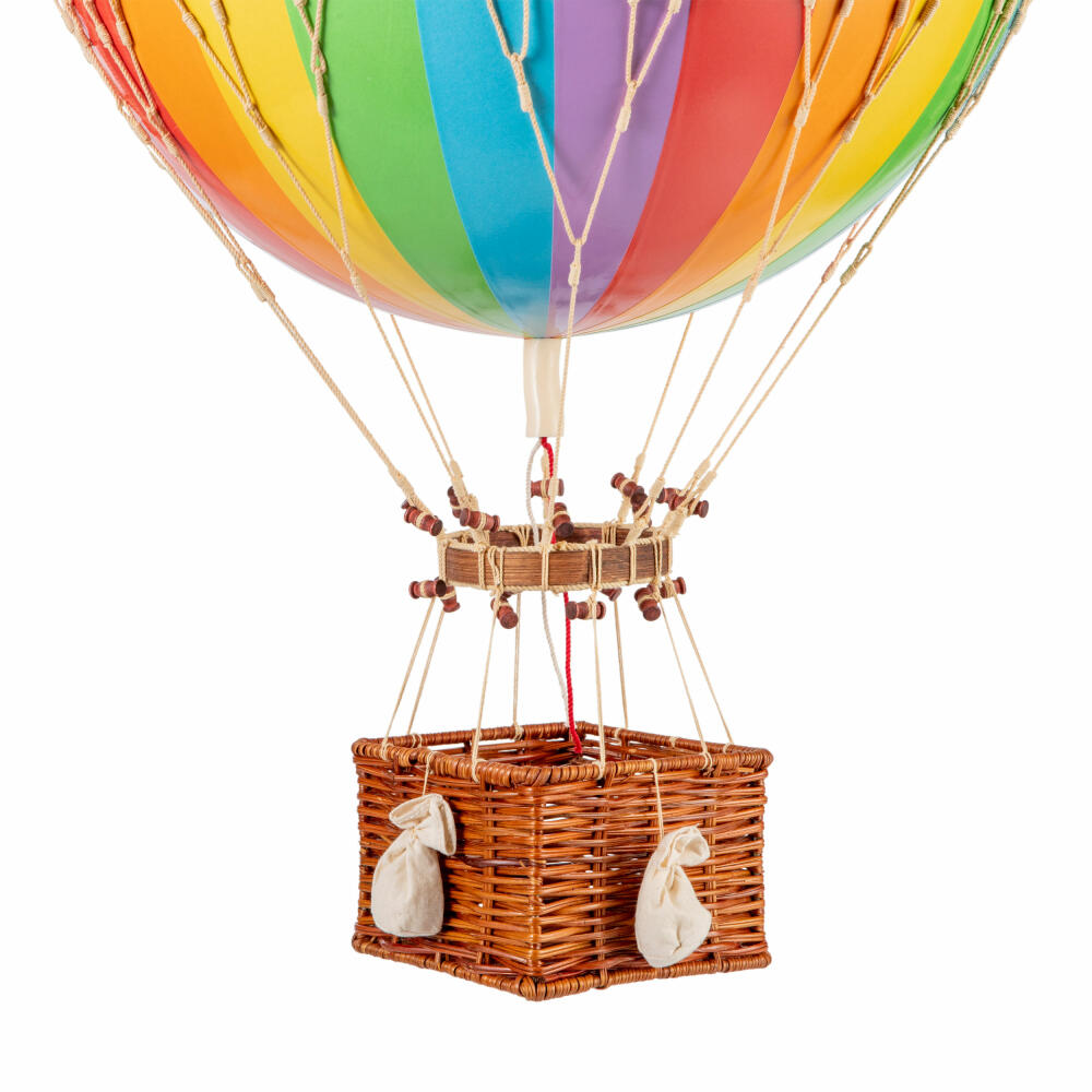 Authentic Models Hängedekoration Jules Verne Rainbow, Ballon, Kunststoff / Papier, AP168E