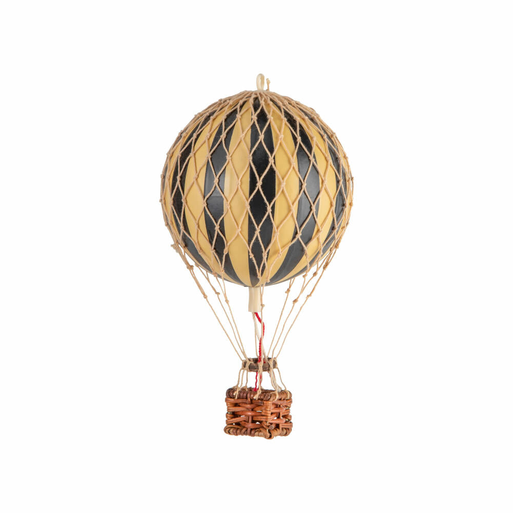 Authentic Models Hängedekoration Floating in the Skies Black, Ballon, Rattan, Papier, PP-Kunststoff, AP160K