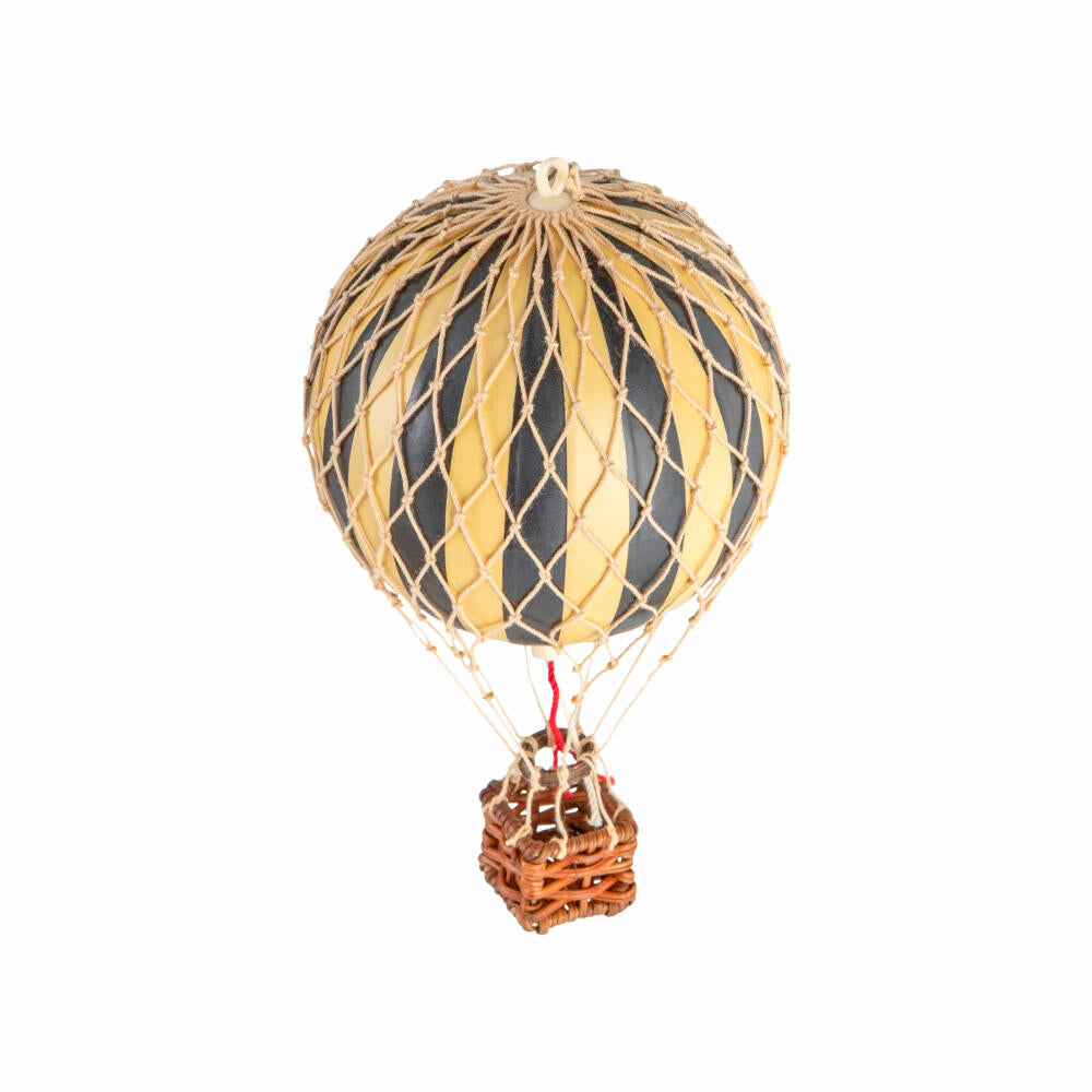 Authentic Models Hängedekoration Floating in the Skies Black, Ballon, Rattan, Papier, PP-Kunststoff, AP160K