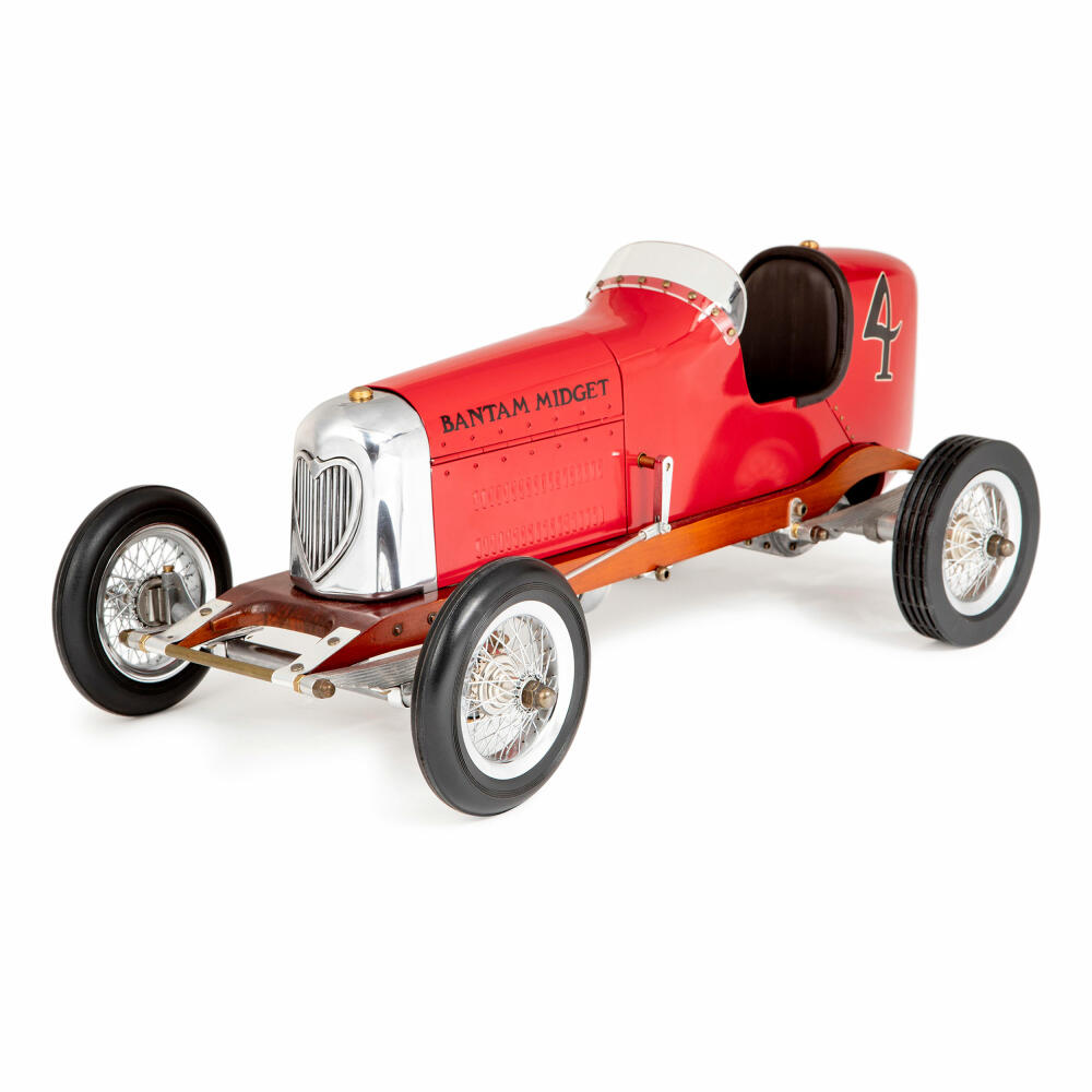 Authentic Models Modell-Auto Bantam Midget Red, Modellauto, Aluminium / Kunstleder / Holz, PC012