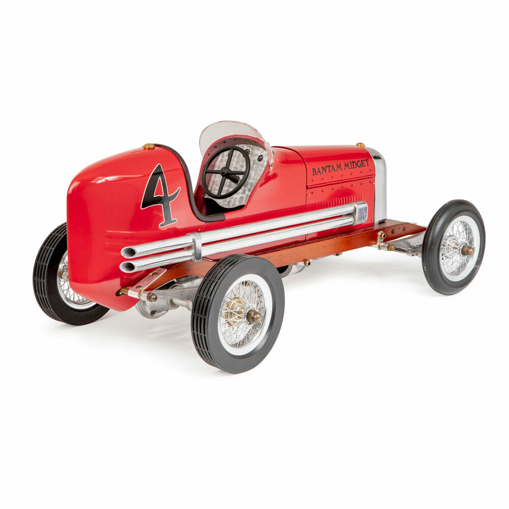 Authentic Models Modell-Auto Bantam Midget Red, Modellauto, Aluminium / Kunstleder / Holz, PC012